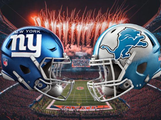 Detroit Lions vs. New York Giants